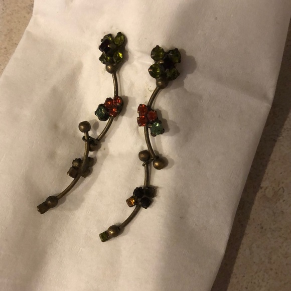 Lovely long earrings - Picture 2 of 4